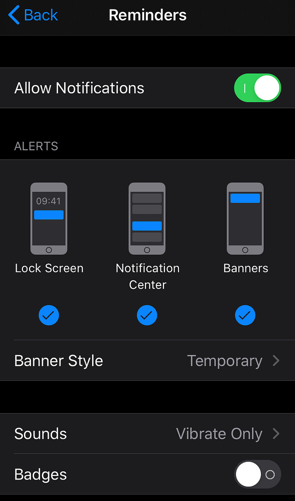 IOS Notification Vibrate Only No Sound Support GoodTask Forum