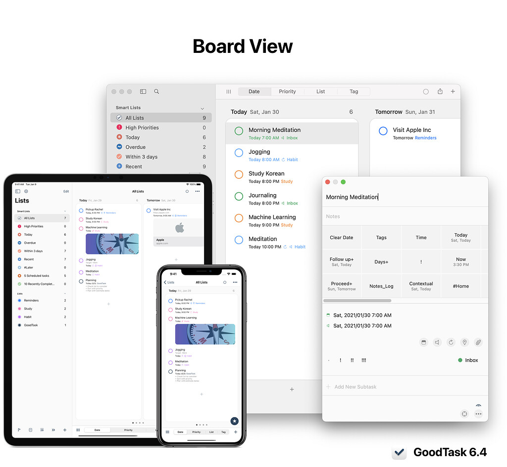 GoodTask v6.4 Release Note - Notice - GoodTask Forum